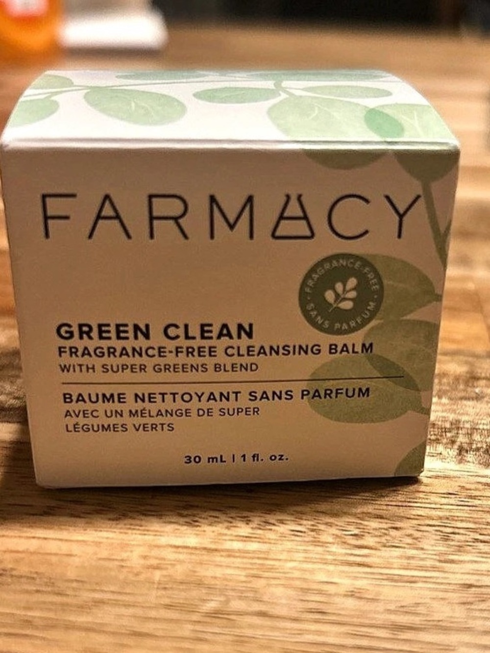 Farmacy Green Clean Fragrance-Free Cleansing Balm 30 ml NWT